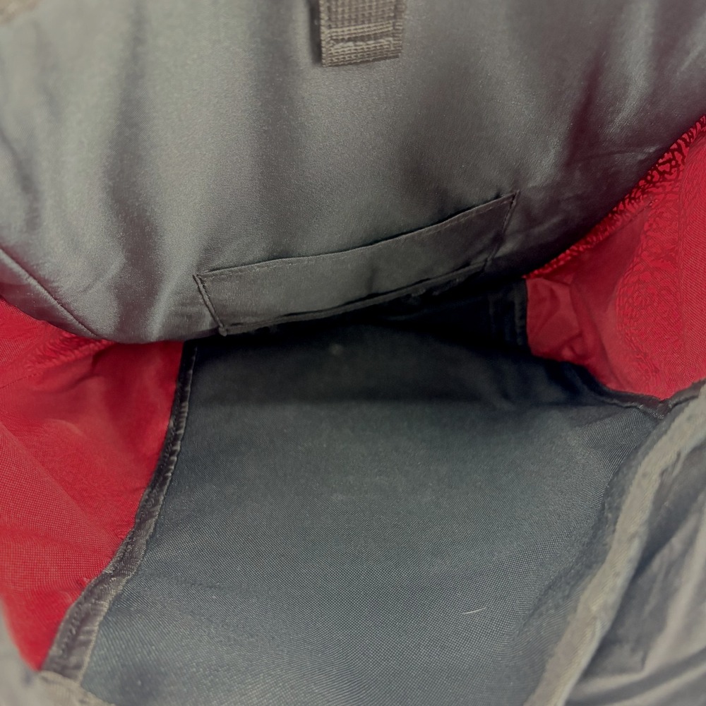 Nike Air Jordan Jumpman Top Loader Large Backpack-Black/Red Padded Straps/Back - Picture 7 of 9